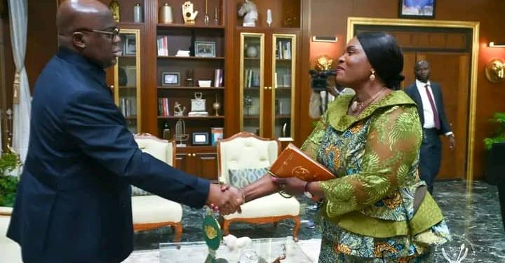 RDC: Le développement de la ville de Kolwezi au centre de l’entretien entre le Président Tshisekedi et la gouverneure du Lualaba Fifi Masuka
