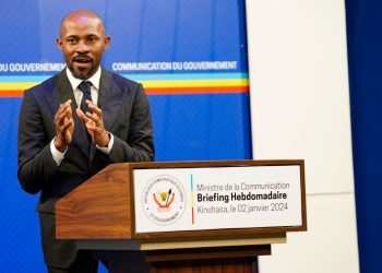 RDC: “Il est hors de question de manipuler des jeunes pour commettre des actes de violences qui donnent finalement l’impression d’un chaos” (Patrick Muyaya)