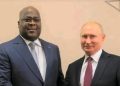 Le Président Russe Vladimir Poutine à Felix Tshisekedi : « Que tout ce qui a été prévu se réalise maintenant »