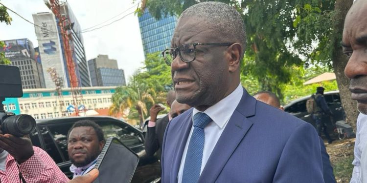 Guerre à l’Est : Le docteur Denis Mukwege condamne fermement le bombardement de l’école Nengapeta à Goma par le M23/RDF