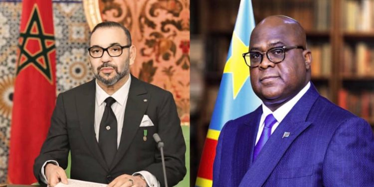 Diplomatie: Les relations bilatérales au cœur des échanges téléphoniques entre Félix Tshisekedi et le Roi du Maroc