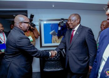 Mining Indaba : Le Premier Ministre Sama Lukonde reçu par le Président Sud africain avant la visite des stands des entreprises minières évoluant en RDC