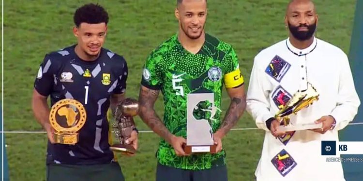 CAN 2024: Le portier sud-africain remporte le titre de meilleur gardien de la Compétition