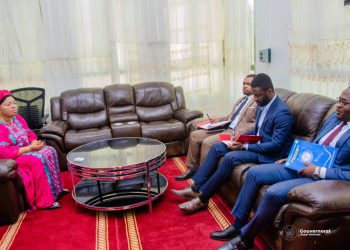 Kasaï-Oriental : Une délégation de l’IGF en mission de contrôle du PDL 145T reçue par la Gouverneure ai Julie Kalenga