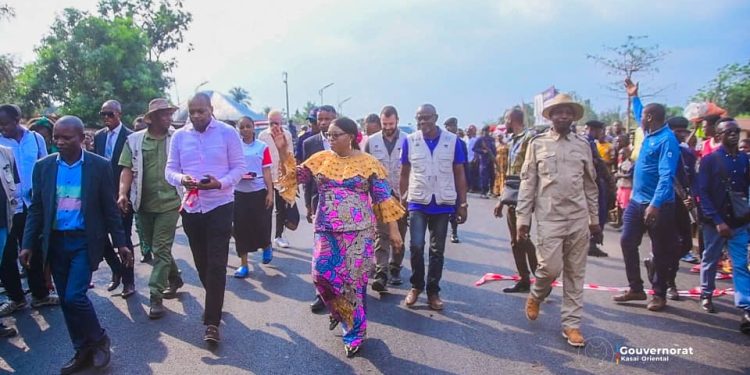 Mbuji-Mayi : Ouverture de la circulation sur l’avenue Nkongolo dans la commune de la Kanshi