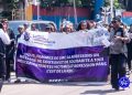 Marche contre l’agression Rwandaise : les femmes des LMC SA ont répondu à l’appel du Ministère du genre, famille et Enfants