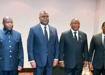 Guerre à l’Est: À Namibie, le Président Tshisekedi a pris part à une réunion des pays contributeurs de la force de la SADC