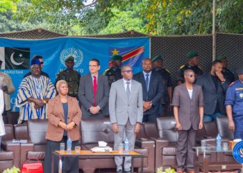 Sud-Kivu : Bintou Keita a donné le coup d’envoi du retrait progressif de la force de la MUNUSCO à Kamanyola