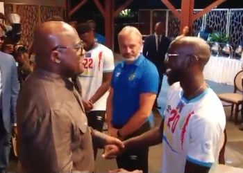 Felix Tshisekedi aux Léopards : « Vous avez été excellents de tout côté. je vous remercie pour le bonheur apporté aux Congolais »