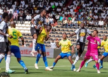 CAF-C1 : Déjà qualifié, Mazembe tombe en déplacement face à Mamelodi Sundowns (0-1) et Fiston Mayele sauve Pyramids contre la défaite face à Nouadhibou (2-2)