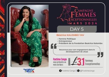 Béatrice Kalombo Yav : Femme Exceptionnelle engagée dans la Politique et l’entrepreneuriat