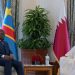 RDC-Qatar : Le Président Tshisekedi en tête-à-tête avec son Altesse Cheikh Tamim Bin Hamad, à Doha