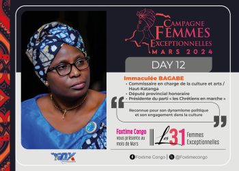 Immaculée BAGABE BATETE : Femme exceptionnelle engagée dans la gouvernance basée sur l’amour de la communauté