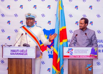 RDC : le Gouverneur de la province du Haut-Uele salue le travail du DG de l’ARSP Miguel Kashal en vue de l’assainissement du secteur de la sous-traitance