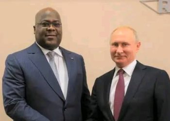 Diplomatie : le Président Félix Tshisekedi félicite son homologue russe Vladimir Poutine pour sa réélection avec 87,8% des voix