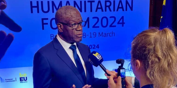 Denis Mukwege au Forum humanitaire européen : « La crise en RDC est la première crise oubliée »