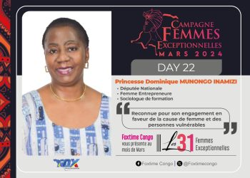 Dominique Munongo Inamizi : Femme exceptionnelle, «la Princesse au service des autres »