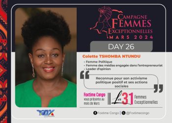 Honorable Colette Tshomba : Professionnelle des medias et femme exceptionnelle engagée dans la politique