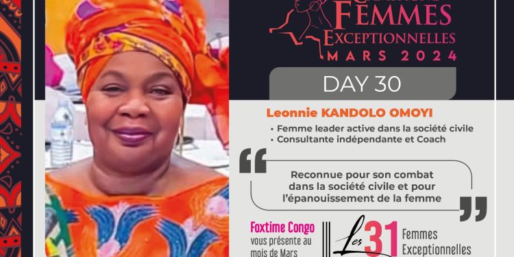 Léonnie KANDOLO OMOYI : Consultante et Femme exceptionnelle au service de la société Civile en RDC
