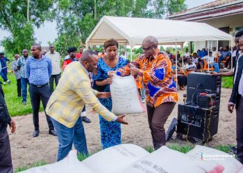 Lutte contre la crise alimentaire au Kasaï-Oriental : plusieurs tonnes de semences agricoles distribués aux ménages de 4 territoires