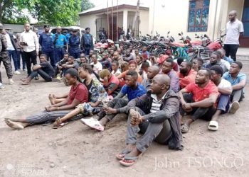 Insécurité à Goma: une trentaine de bandits et criminels présumés repartis en 6 catégories présentés à la presse