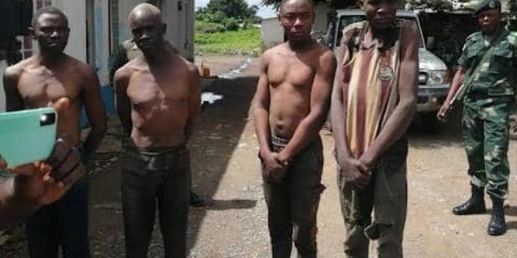 Kasaï : quatre présumés criminels appréhendés par les services de sécurité à Tshikapa