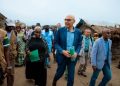 Volker Türk après la visite des déplacés de Goma : « Ça me brise le cœur de voir un peuple chassé mainte fois de chez lui »