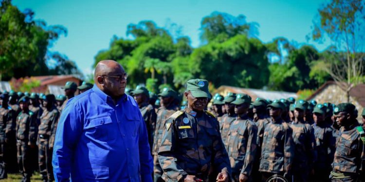 Jean-Pierre Bemba aux Commandos du Centre Lwama à Kindu : « Le travail que vous avez appris ici, c’est pour la défense de l’intégrité territoriale de notre pays »
