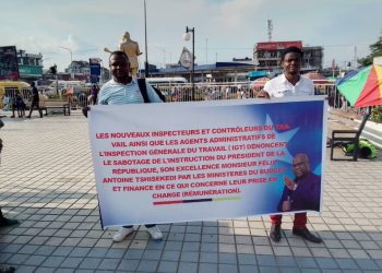 RDC : Les nouveaux inspecteurs et contrôleurs du travail dans la rue pour réclamer leur prise en charge