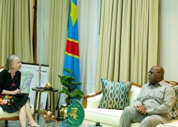Diplomatie : La crise sécuritaire dans l’Est de la RDC, au centre des échanges entre Tshisekedi et les ambassadeurs de la Belgique, des USA et de la France