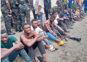 Insécurité à Goma: Sept militaires et un policier parmi les 17 présumés criminels présentés à la Presse