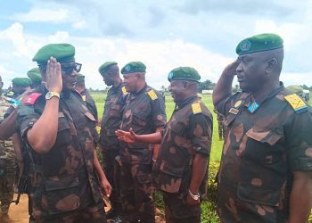 Nord-Kivu: Le nouveau Commandant du secteur opérationnel Sukola 1 Grand Nord, le général-major Bruno Mandevu est arrivé ce mardi 30 avril à Beni