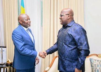 Assemblée nationale : investi Candidat President de l’Union Sacrée , Vital Kamerhe a été reçu par Félix Tshisekedi