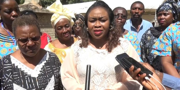 Haut-Katanga : La ministre provinciale du genre Gisèle Ngungua clôture les activités du mois de mars à la foire de la femme entrepreneure