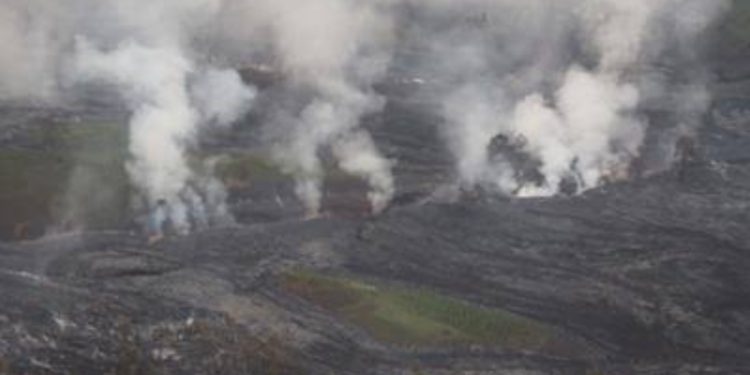 Goma : 17 zones à forte concentration de gaz carbonique identifiées au quartier Lac vert