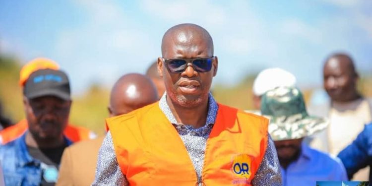 Haut-Katanga: Le Gouverneur Jacques Kyabula a lancé les travaux de construction d’une route de contournement à la cité de Kipushi