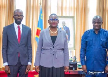 Kasaï-Oriental : le gouverneur ai plaide pour l’assainissement du secteur minier auprès de la ministre des mines