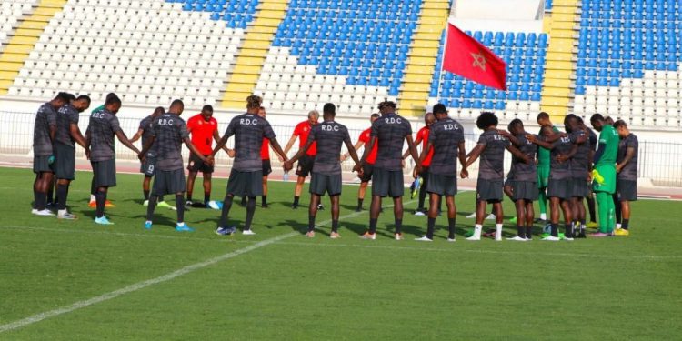 Eliminatoires de la Coupe du Monde 2026 : Les léopards de la RDC débutent ce mercredi 29 mai le stage au Maroc (Communiqué)