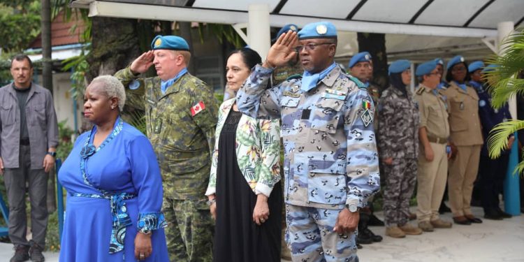 Journée Internationale des Casques Bleus : Bintou Keita rend hommage aux hommes et femmes courageux ayant perdu la vie au service du peuple congolais