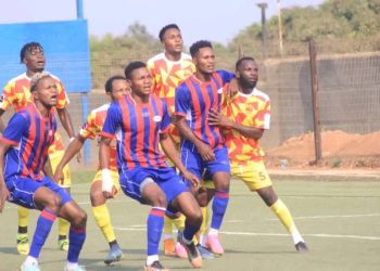 Ligue 1 – Play-down : Tshinkunku et Sangabalende chutent devant Simba et Bazano au Stade Kibasa Maliba