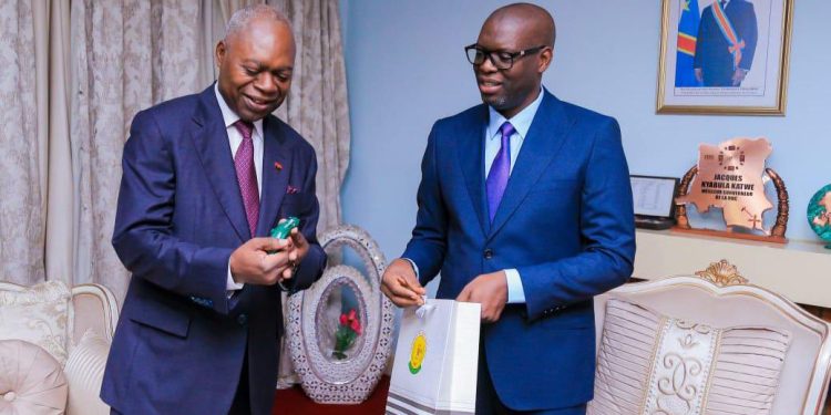 Haut-Katanga : Les relations économiques entre l’Angola et la RDC au centre de l’audience accordée à l’ambassadeur angolais