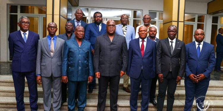 RDC : Felix Tshisekedi a échangé avec le Comité de Gestion et l’Intersyndical de l’ONATRA S.A, sur la modernisation des activités de cette société
