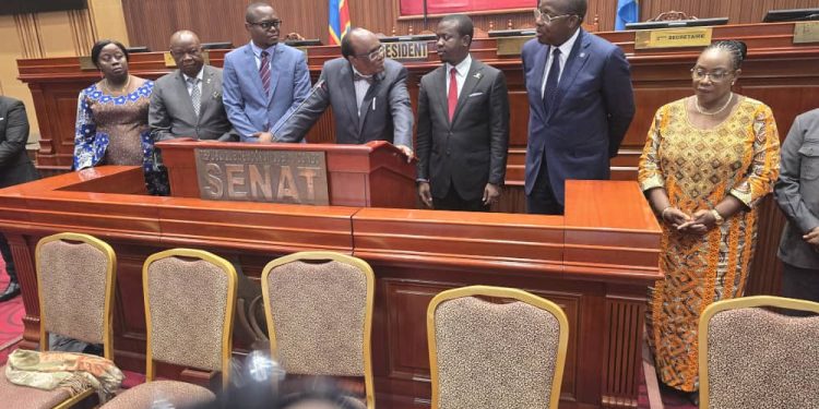 Parlement congolais: Les sénateurs ont jusqu’au 19 juin 2024 pour déclarer leur appartenance politique (Communiqué)
