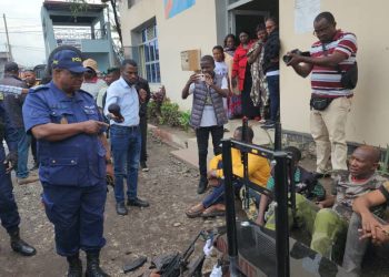Nord-Kivu : 7 présumés bandits dont une femme arrêtés par les services de sécurité à Goma