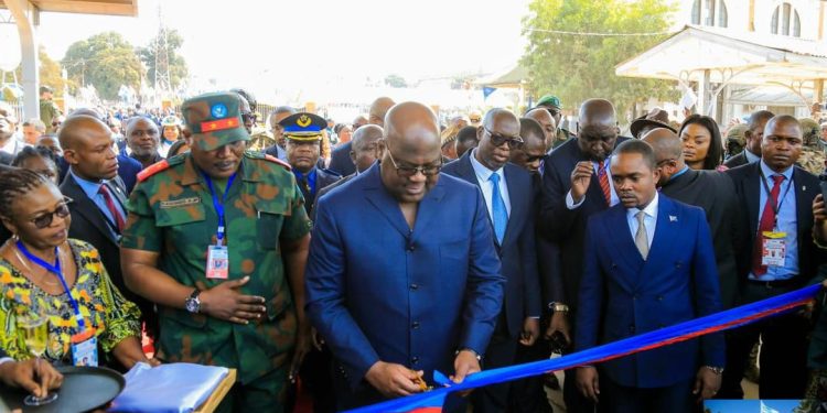 Lubumbashi : le président Felix Tshisekedi a lancé ce jeudi les trains du service national
