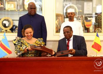 Diplomatie: La RDC et le Tchad signent un accord d’exemption de visa réciproque