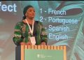 Forum des forêts tropicales d’Oslo : Eve Bazaiba évoque la nécessité de lier les questions de l’environnement à celles de l’agression rwandaise