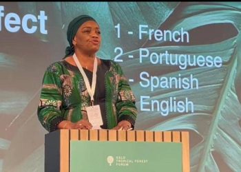 Forum des forêts tropicales d’Oslo : Eve Bazaiba évoque la nécessité de lier les questions de l’environnement à celles de l’agression rwandaise