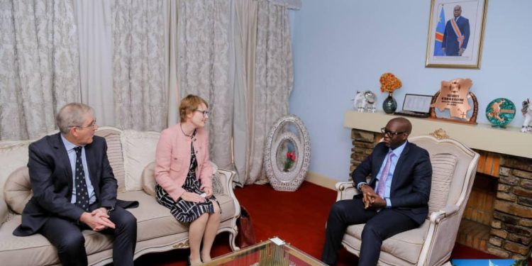 Haut-Katanga : Le Gouverneur Jacques Kyabula a échangé avec le représentant pays de l’UNICEF sur la protection des enfants