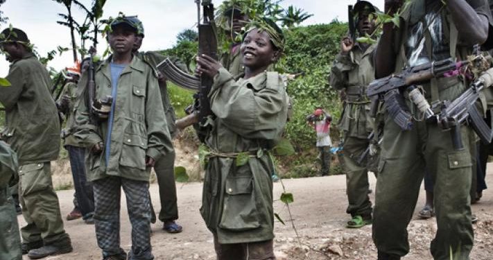 Guerre dans l’Est de la RDC : 1.861 enfants ont été recrutés par des groupes armés en 2023 (Rapport)
